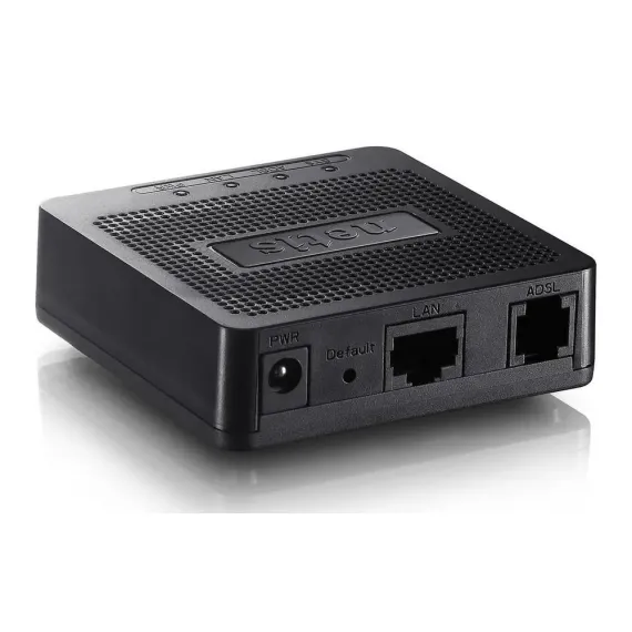 ADSL МОДЕМ NETIS DL4201, ADSL/ADSL2/ADSL2 + ДО 24 МБИТ/С, ЧЁРНЫЙ