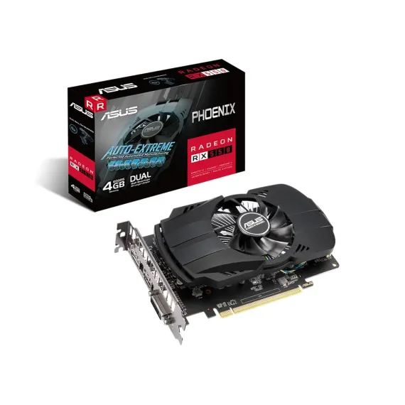 ВИДЕОКАРТА ASUS PH-RX550-4G-EVO,  4ГБ GDDR5 128БИТ