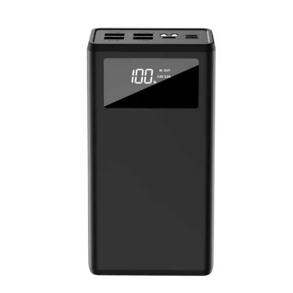 ACUMULATOR EXTERN XO PR123, 30000MAH, NEGRU