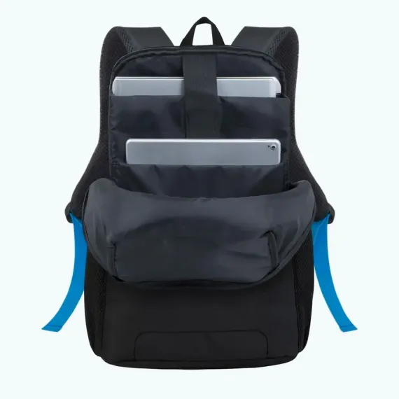 RUCSAC PENTRU LAPTOP RIVACASE REGENT, 15.6", POLIESTER, NEGRU
