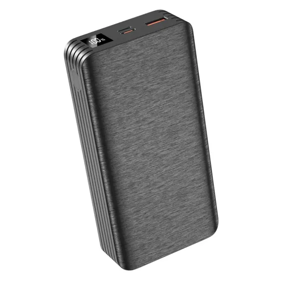 ACUMULATOR EXTERN XO PR144, 20000MAH, NEGRU