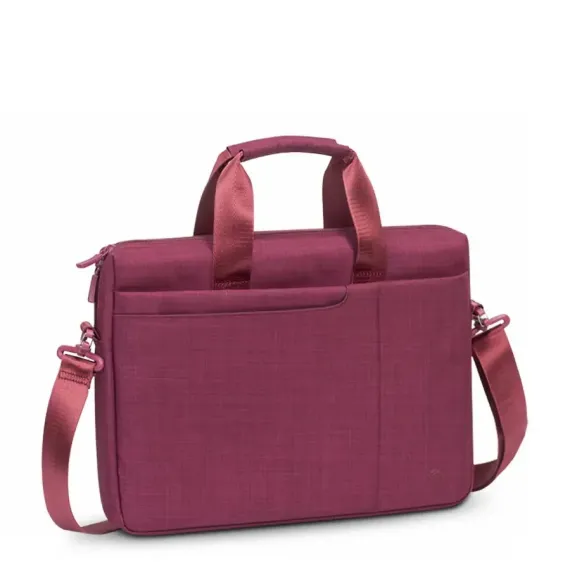 GEANTA PENTRU LAPTOP RIVACASE BISCAYNE, 15.6", POLIESTER, ROSU