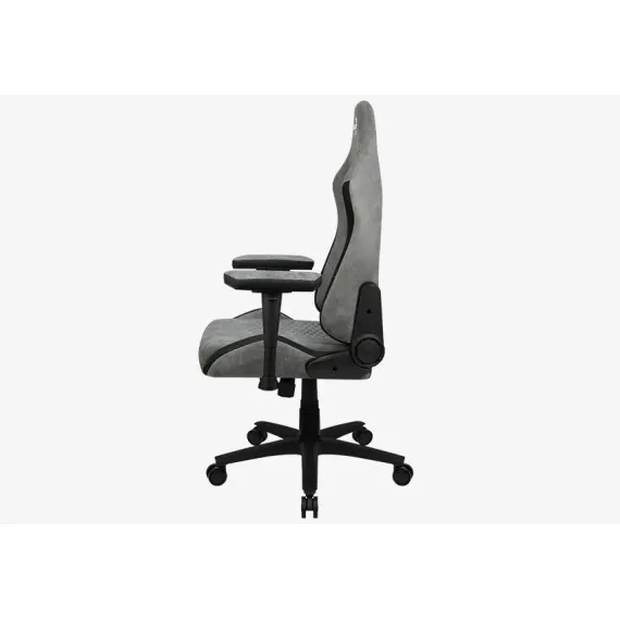 SCAUN GAMING AEROCOOL CROWN AEROSUEDE, PU PIELE, GRI