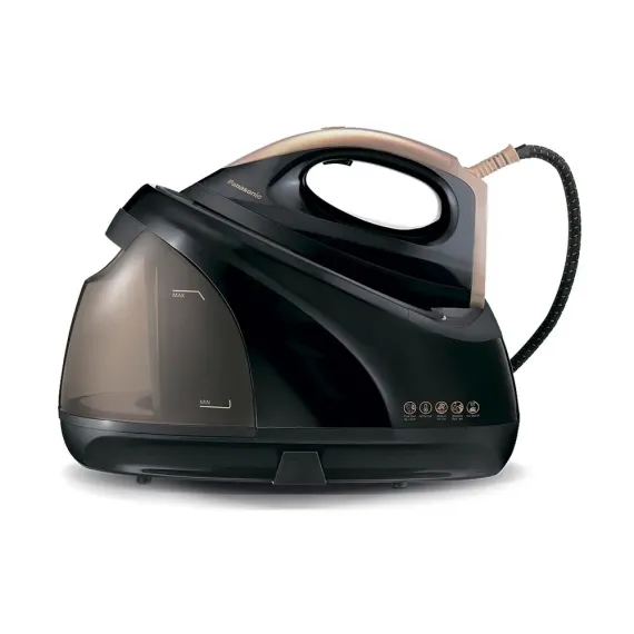 УТЮГ С ПАРОГЕНЕРАТОРОМ PANASONIC NI-GT500NTW, 2400ВТ, ЧЁРНЫЙ