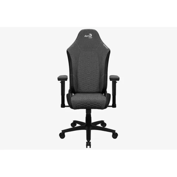 SCAUN GAMING AEROCOOL CROWN AEROWEAVE, TEXTIL, NEGRU