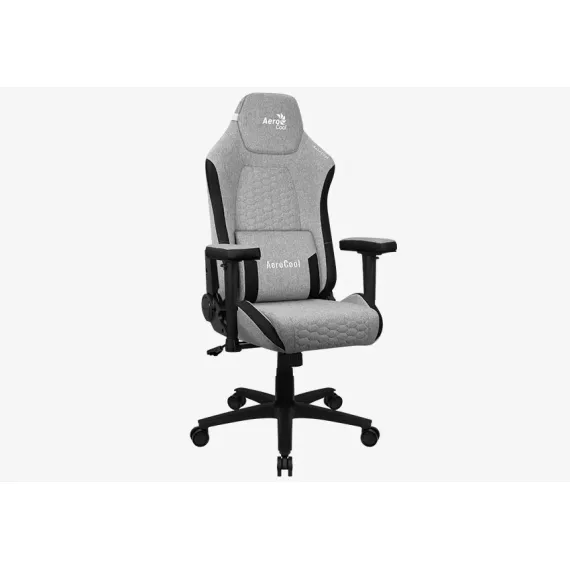 SCAUN GAMING AEROCOOL CROWN AEROWEAVE, TEXTIL, GRI