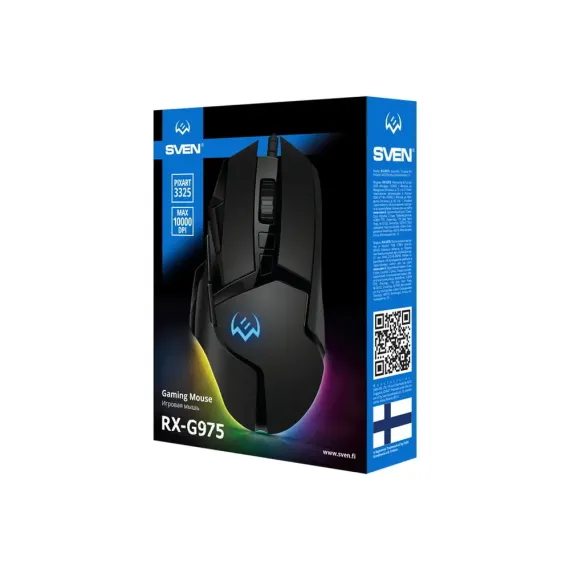 GAMING MOUSE SVEN RX-G975, NEGRU