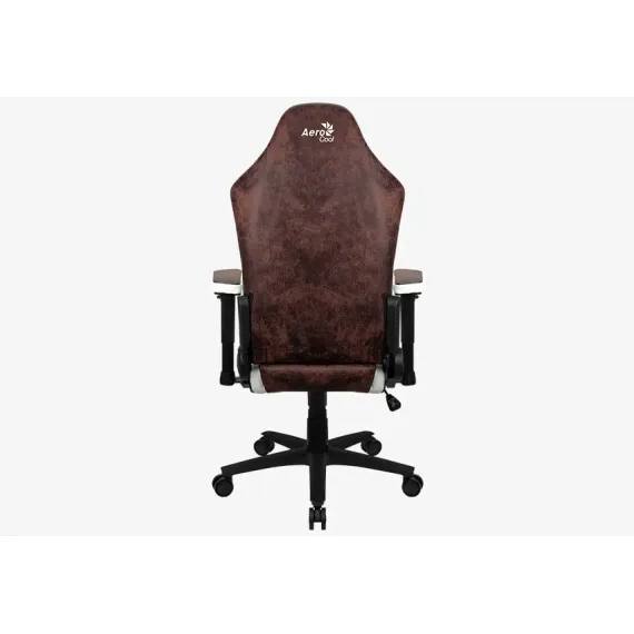 SCAUN GAMING AEROCOOL CROWN AEROSUEDE, PU PIELE, BORDO