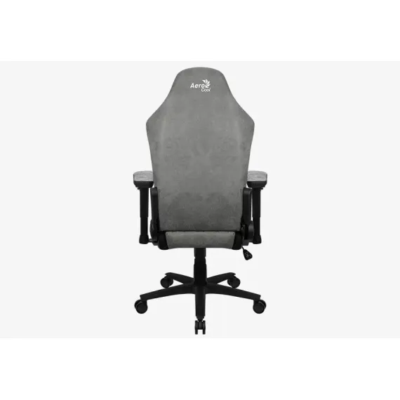 SCAUN GAMING AEROCOOL CROWN AEROSUEDE, PU PIELE, GRI