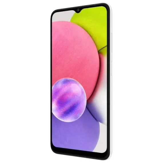СМАРТФОН SAMSUNG GALAXY A03S, 32ГБ/3ГБ, БЕЛЫЙ