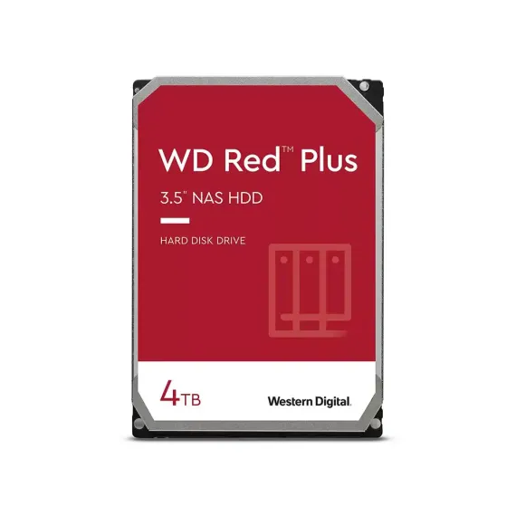 ЖЕСТКИЙ ДИСК WESTERN DIGITAL WD RED PLUS, 3.5", 4 ТБ