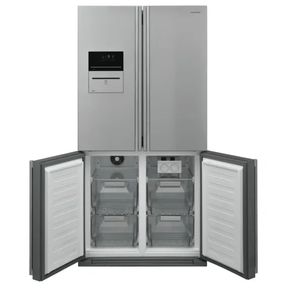 FRIGIDER SHARP SJFF560EVIEU, ARGINTIU