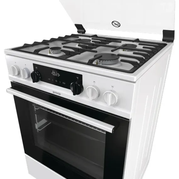 ГАЗОВАЯ ПЛИТА GORENJE EXTRA STEAM KS6350WF, БЕЛЫЙ
