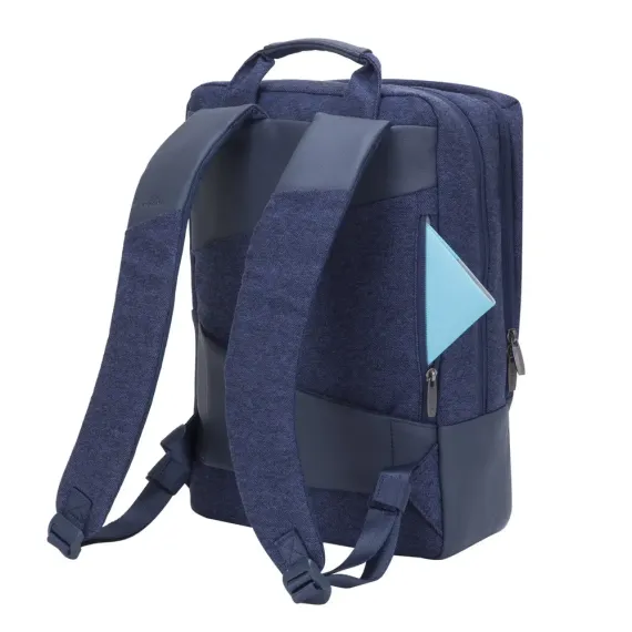 RUCSAC PENTRU LAPTOP RIVACASE EGMONT, 15.6", POLIESTER, ALBASTRU