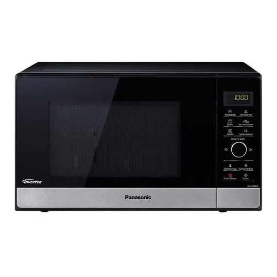 CUPTOR CU MICROUNDE PANASONIC NN-GD38HSZPE, NEGRU