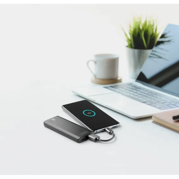 ACUMULATOR EXTERN CELLULARLINE FREEPOWER SLIM 5000, 5MAH, NEGRU