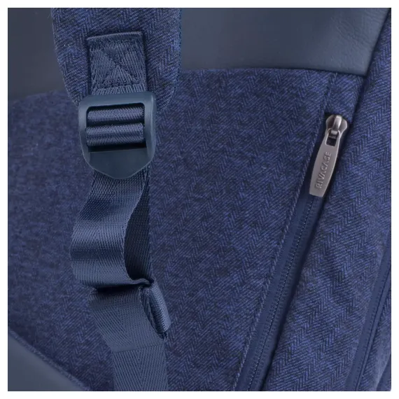 RUCSAC PENTRU LAPTOP RIVACASE EGMONT, 15.6", POLIESTER, ALBASTRU