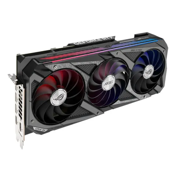 ВИДЕОКАРТА ASUS ROG-STRIX-RTX3080-O12G-GAMING, 12ГБ GDDR6X 384БИТ
