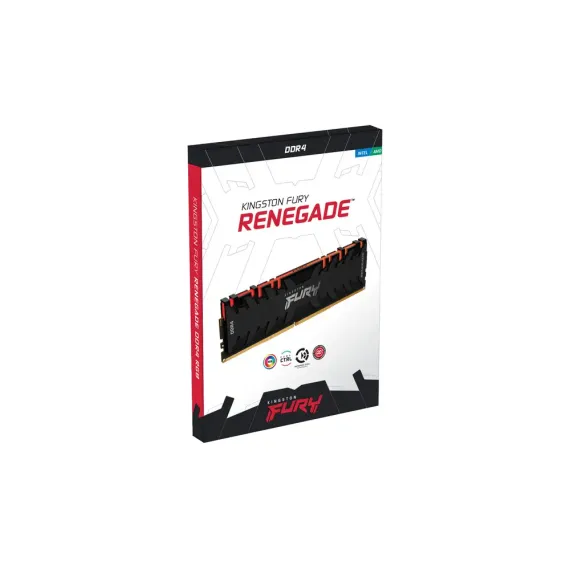MEMORIE RAM KINGSTON FURY RENEGADE RGB, DDR4 SDRAM, 4600 MHZ, 16GB, KF446C19RBAK2/16