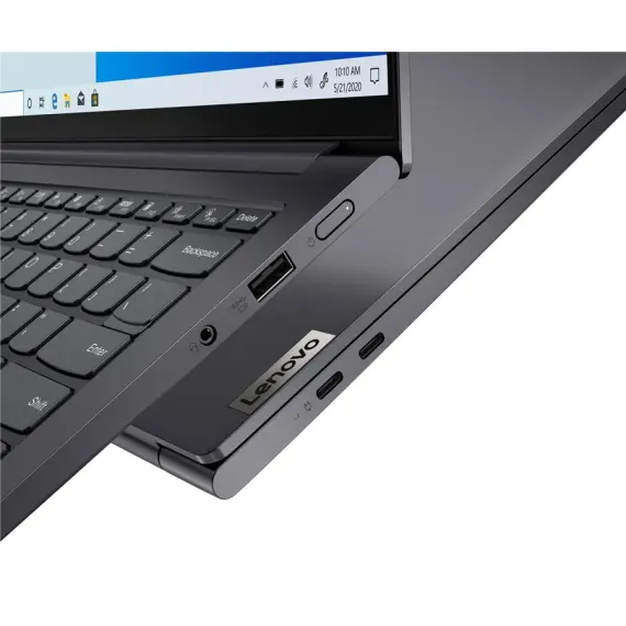 НОУТБУК 14 LENOVO YOGA SLIM 7 PRO 14ACH5 O, SLATE GREY, AMD RYZEN 7 5800H, 16ГБ/1024ГБ, WINDOWS 10 HOME 64-BIT, RUSSIAN