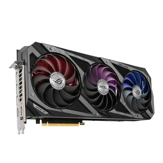 ВИДЕОКАРТА ASUS ROG-STRIX-RTX3080-O12G-GAMING, 12ГБ GDDR6X 384БИТ