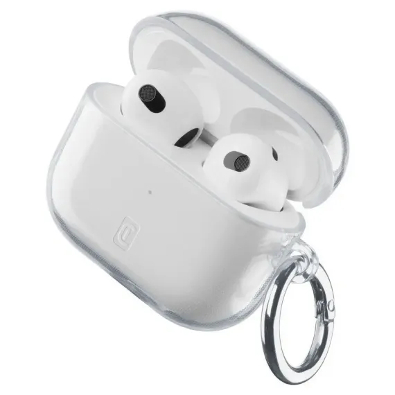 HUSA CELLULARLINE CLEAR - AIRPODS 3, TRANSPARENT