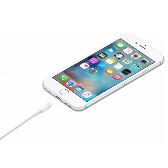 CABLU INCARCARE SI SINCRONIZARE APPLE A1480, USB TYPE-A/LIGHTNING, 1M, ALB