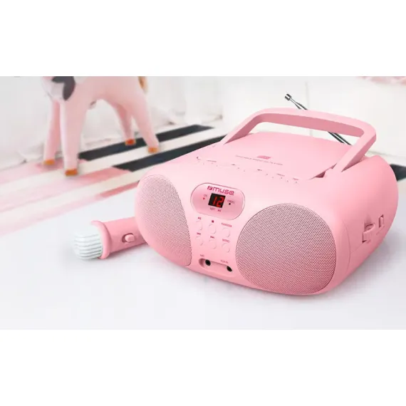 RADIO PORTABIL MUSE MD-203 KP, ROZ