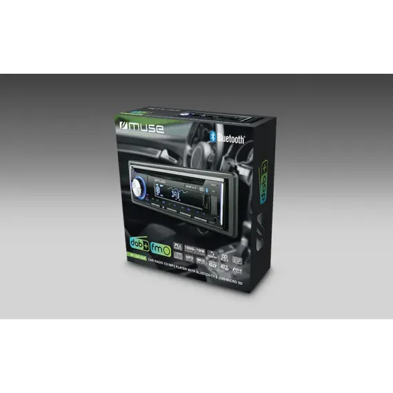 ДИНАМИК MUSE M-1229 DAB, ЧЁРНЫЙ