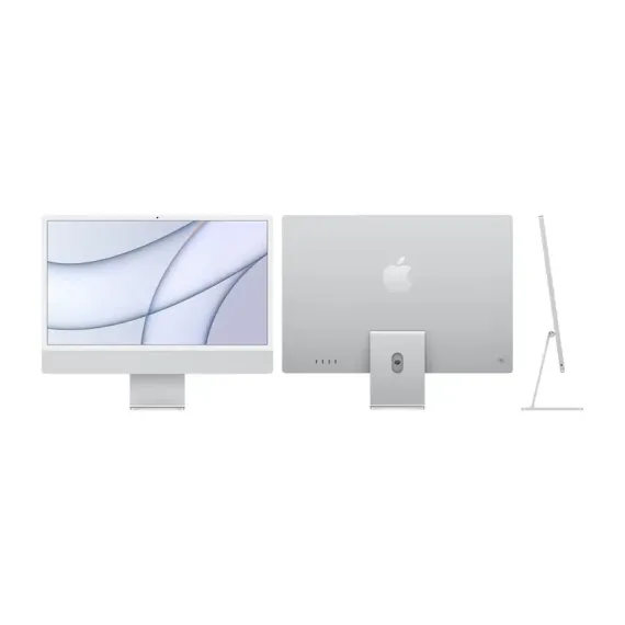 COMPUTER ALL-IN-ONE APPLE IMAC A2438, M1 WITH 8-CORE CPU AND 8-CORE GPU, 16GB/512GB, MAC OS BIG SUR, ARGINTIU