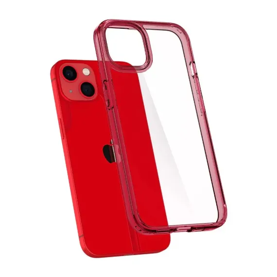 HUSA SPIGEN IPHONE 13, ULTRA HYBRID, RED CRYSTAL