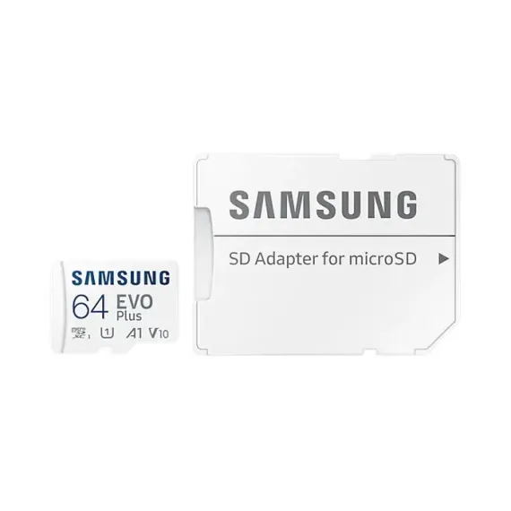 CARD DE MEMORIE SAMSUNG EVO PLUS MICROSD, 64GB (MB-MC64KA/EU)