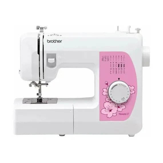 MASINA DE CUSUT BROTHER HANAMI 17, ALB ROZ