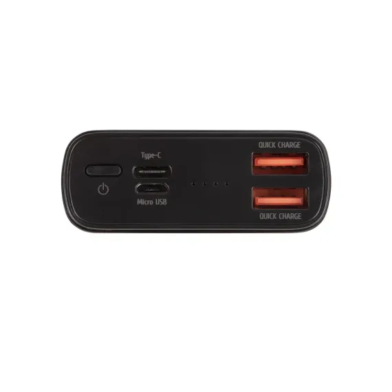 ACUMULATOR EXTERN RIVACASE VA1074, 20000MAH, NEGRU