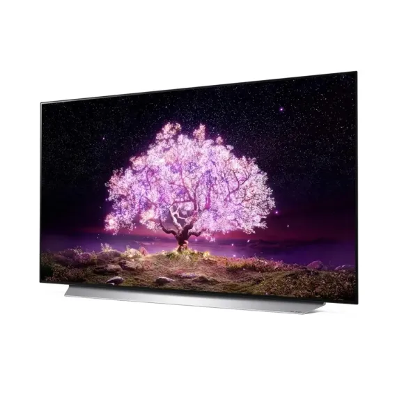 48" OLED SMART ТЕЛЕВИЗОР LG OLED48C1RLA, 3840 X 2160 4K, WEBOS, БЕЛЫЙ