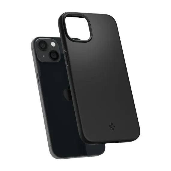 HUSA SPIGEN IPHONE 13, THIN FIT, NEGRU