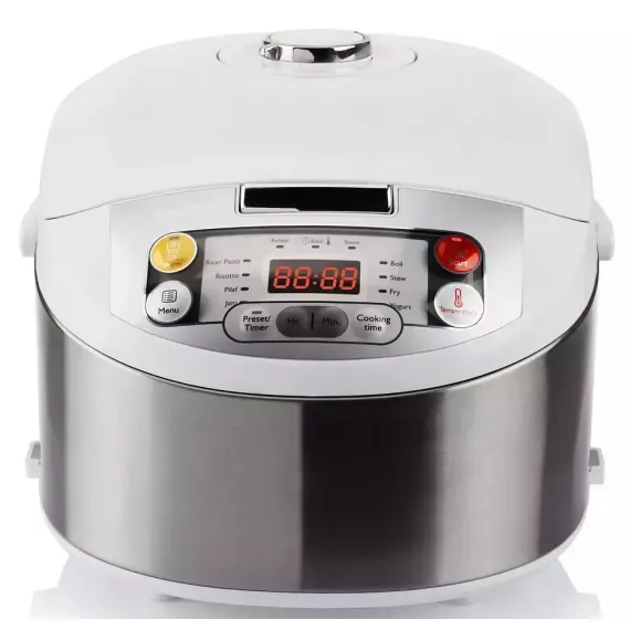 APARAT DE GATIT MULTIFUNCTIONAL PHILIPS HD3037/70, OTEL INOXIDABIL / ALB