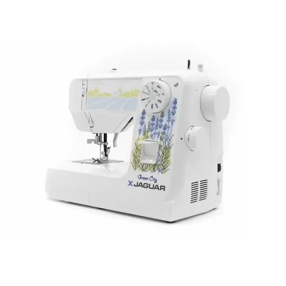 MASINA DE CUSUT JAGUAR GREEN CITY, ALB VERDE