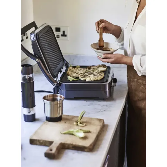 ЭЛЕКТРИЧЕСКИЙ ГРИЛЬ CUISINART GR47BE, 1600ВТ, ЧЁРНЫЙ