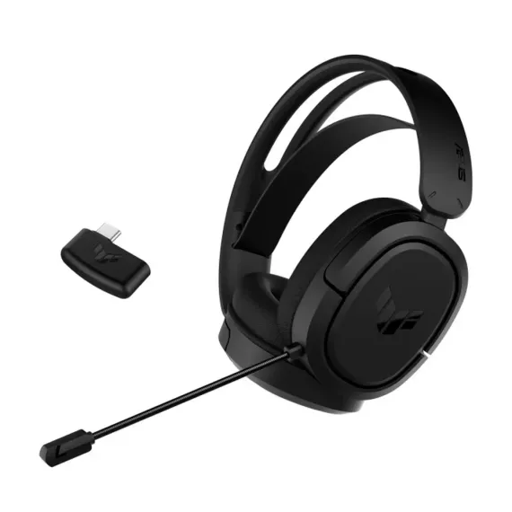 CASTI GAMING ASUS TUF GAMING H1, FARA FIR, NEGRU