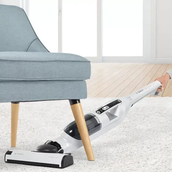 ВЕРТИКАЛЬНЫЙ БЕСПРОВОДНОЙ ПЫЛЕСОС BOSCH BBH32551, БЕЛЫЙ