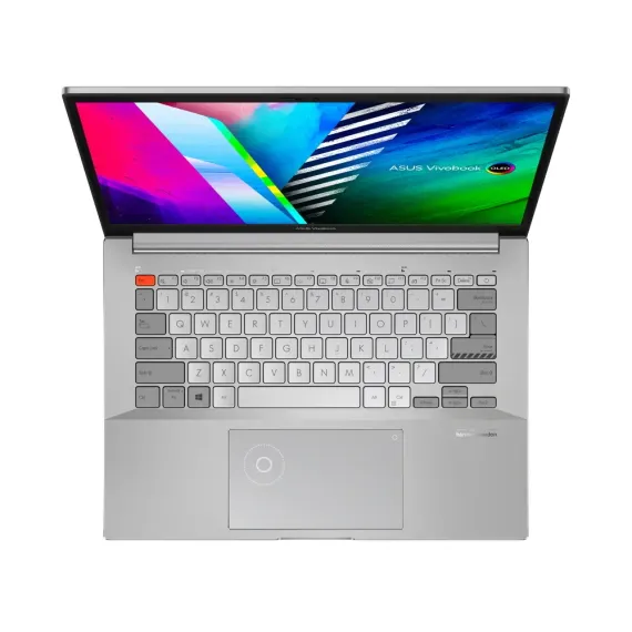 НОУТБУК 14" ASUS VIVOBOOK PRO 14X OLED N7400PC, COOL SILVER, INTEL CORE I7-11370H, 16ГБ/512ГБ, БЕЗ ОС