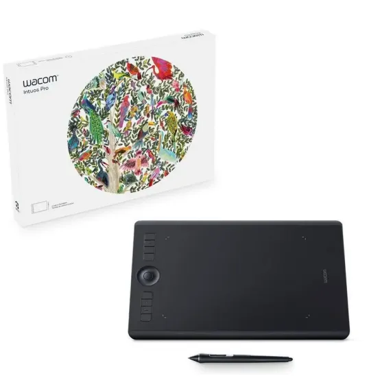 TABLETA GRAFICA WACOM INTUOS PRO, NEGRU