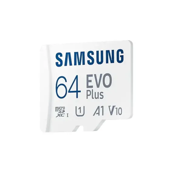 КАРТА ПАМЯТИ SAMSUNG EVO PLUS MICROSD, 64ГБ (MB-MC64KA/RU)