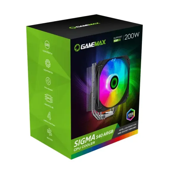 COOLER PROCESOR GAMEMAX SIGMA 540