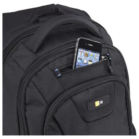 RUCSAC PENTRU LAPTOP CASELOGIC BEBP-115, 15.6", POLIESTER, NEGRU