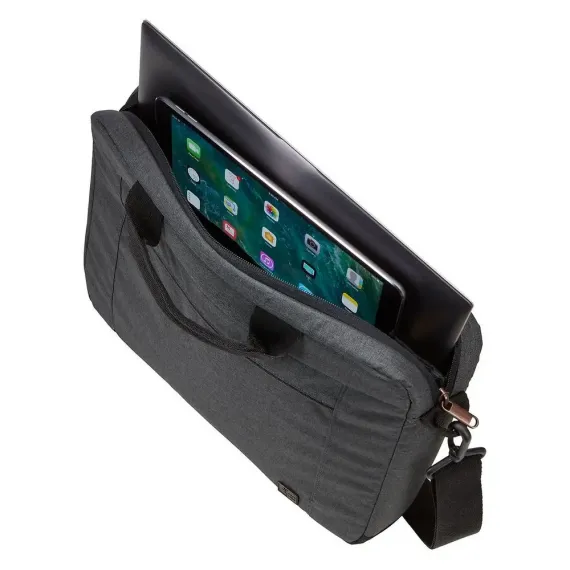 СУМКА ДЛЯ НОУТБУКА CASELOGIC ERA, 14", ПОЛИЭСТЕР, СЕРЫЙ