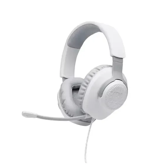 CASTI GAMING JBL QUANTUM 100, CU FIR, ALB