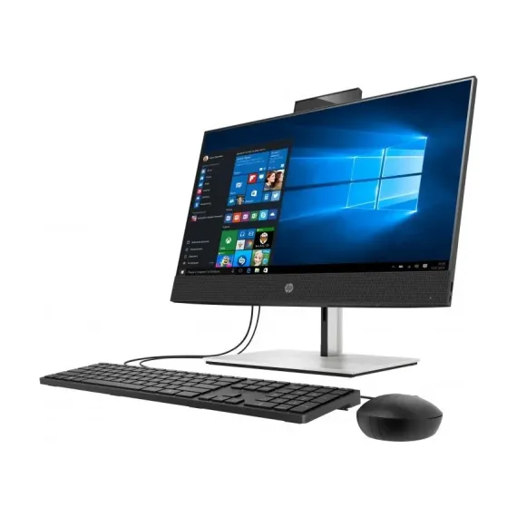 COMPUTER ALL-IN-ONE HP PROONE 400 G6, 23,8", INTEL CORE I7-11700T, 8GB/512GB, FREEDOS, NEGRU
