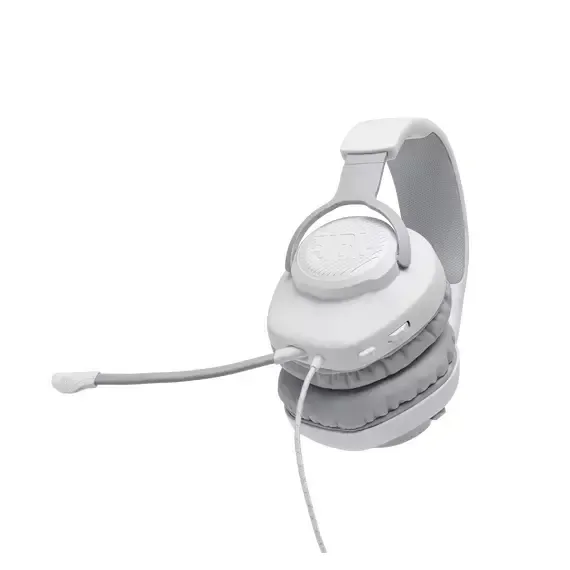 CASTI GAMING JBL QUANTUM 100, CU FIR, ALB